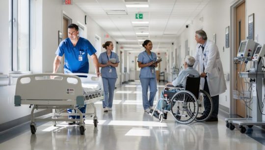 Zorgprofessionals Radboudumc voeren actie met zondagsdienst op donderdag